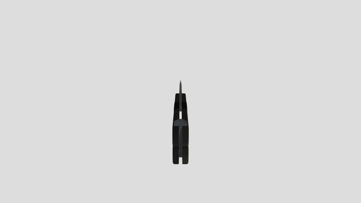 Butterfly knife 3D Model