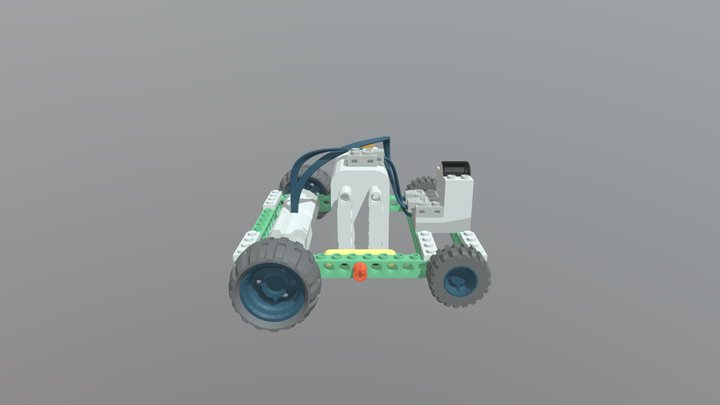 Lego Remote Controlled Vehicle 3D Model