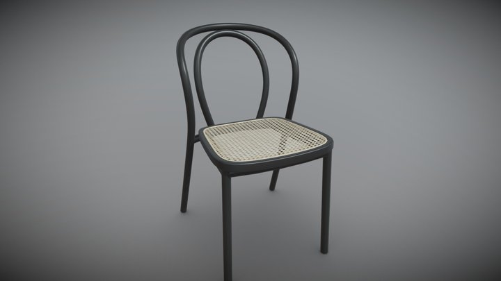 Linz Stackable Chair 3D Model