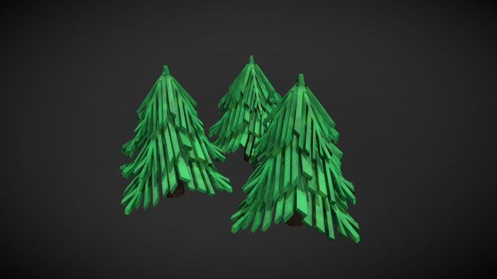 Clash Of Clans Tree 3D Model