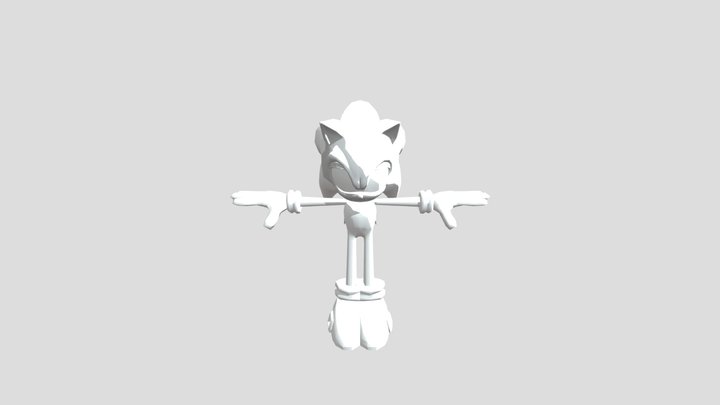 sonic and mario 2012 - Sonic – Free 3D Model STL
