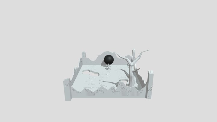 broken animation 3D Model