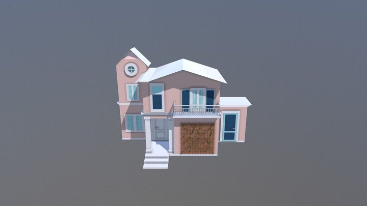 Vacation House 3D Model