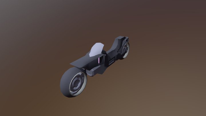 Cyber Bike 3D Model