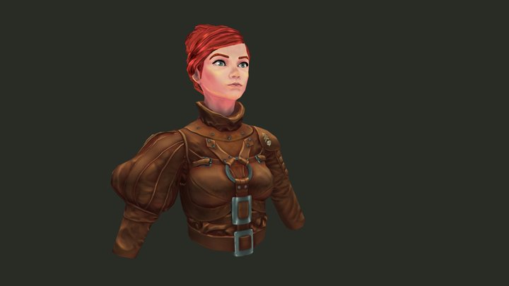 Rogue Bust 3D Model
