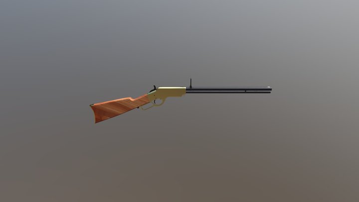 Henry Rifle 3D Model