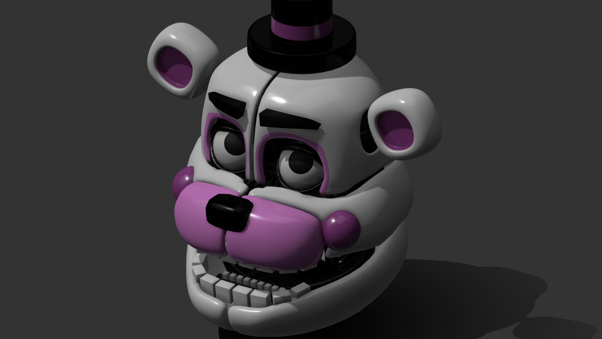 Funtime Freddy V4 - Model by me - fivenightsatfreddys