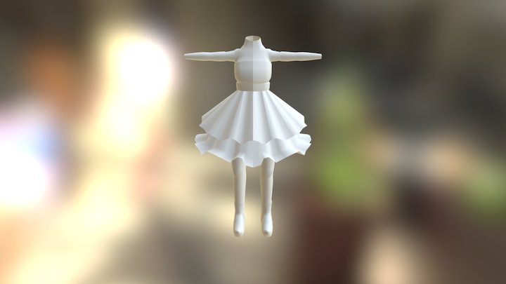 Cuerpo Lily 3D Model