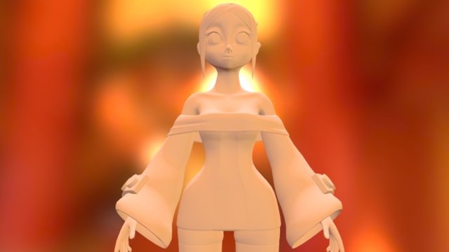 Skullgirls Cerebella 3D Model