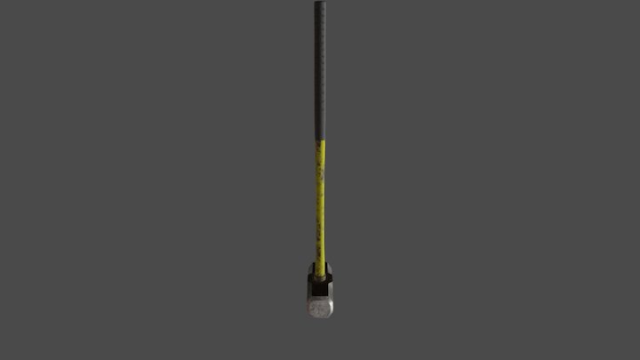 SledgeHammer 3D Model