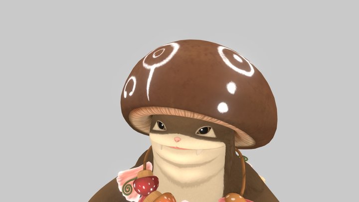 MonsterHunter_莫利巴(Wudwud) 3D Model
