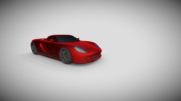 Carrera GT 3D Model