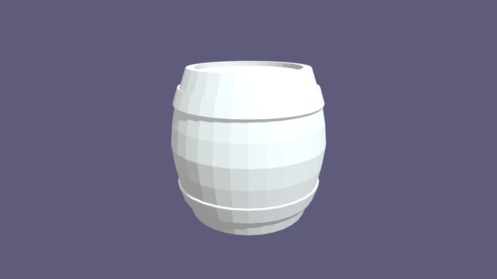 Barrel 3D Model