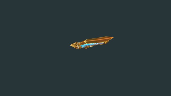 Blade of Tears - Handpainted Weapon 3D Model