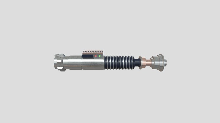 Luke's Lightsaber 3D Model