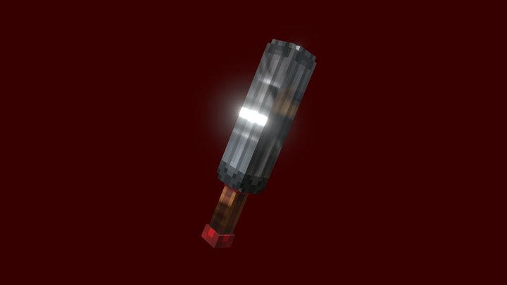 Metal Bat 3D Model