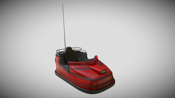 Bumper Car 3D Model