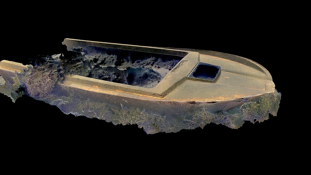Malletts Bay Scuttled Work Boat