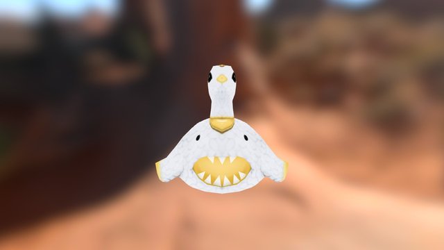 我鳥 3D Model