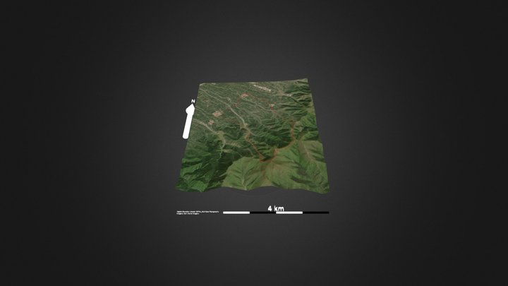 白谷查山 – Modelo 3D gratuito STL