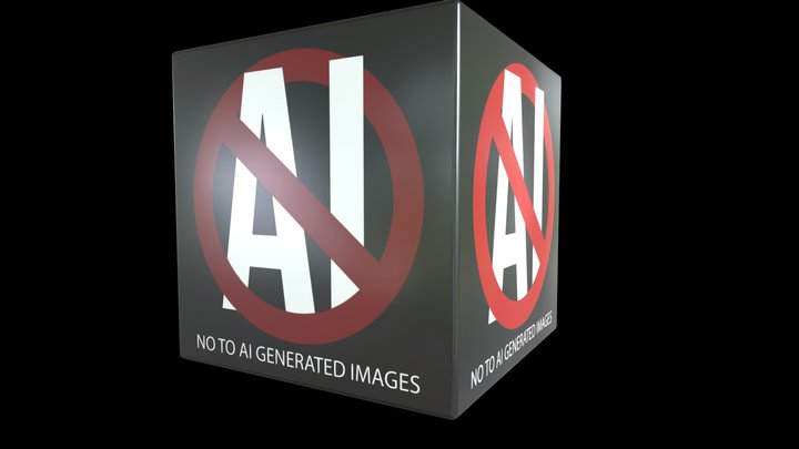 NO TO AI GENERATED IMAGES – Free 3D Model STL