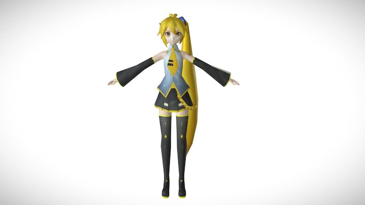 Akita Neru 3D Model