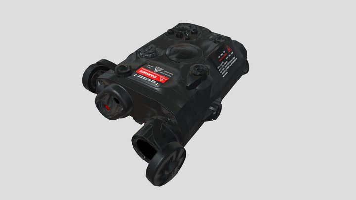 AN-PEQ 15 Lazer Pointer 3D Model