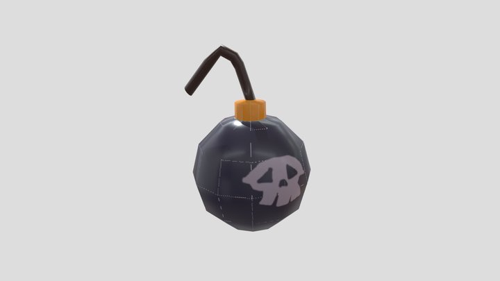 SMG3 Bomb 3D Model