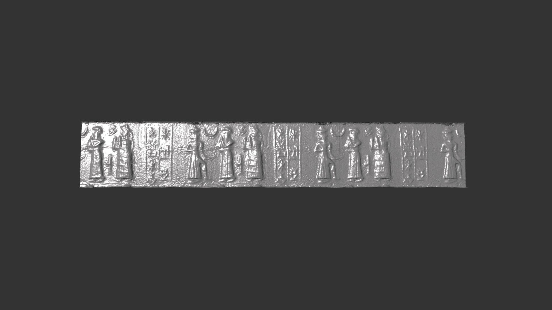 Small Cylinder Seal Unrolled