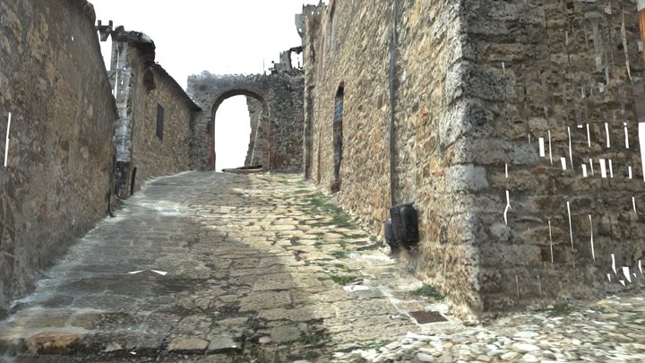 Castiglione d'Orcia - Mobile LiDAR 12 3D Model