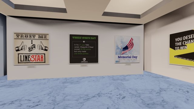 Instamuseum for @linestarapp 3D Model