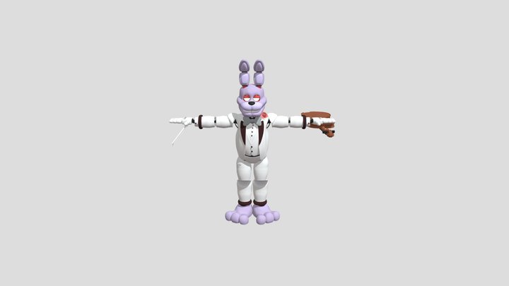 Big Band Bonnie 3D Model