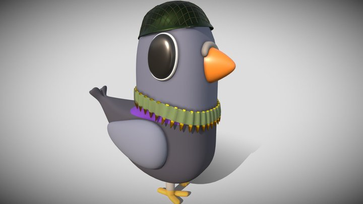 Cheer Ami 3D Model