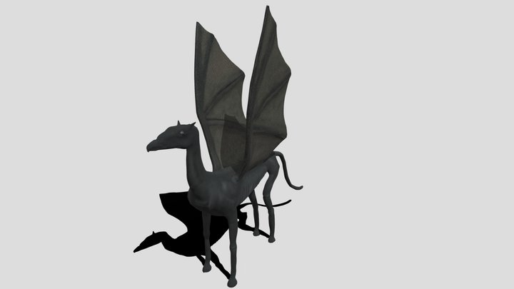 Thestral 3D Model