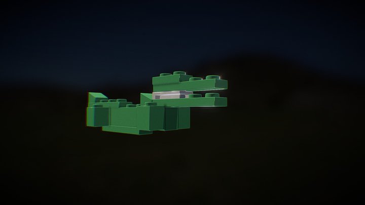 Crocodile_thing 3D Model