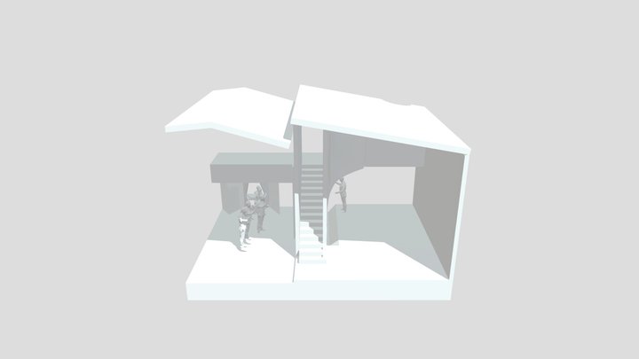 post-wall-kiosk 3D Model