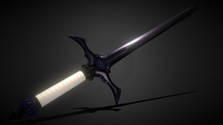 Midnight Edge Blade 3D Model