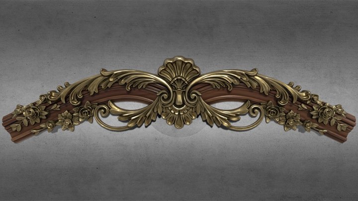 Wood Carving-4K-BakeMaterialTest – Free 3D Model STL