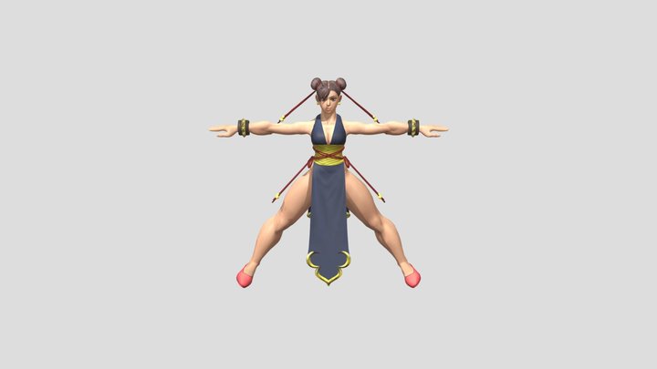 chun li C2 – Modelo 3D gratuito STL