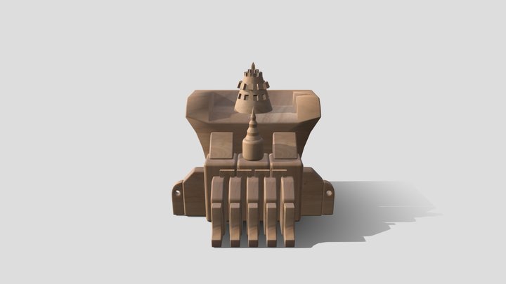 Castle 3D Model