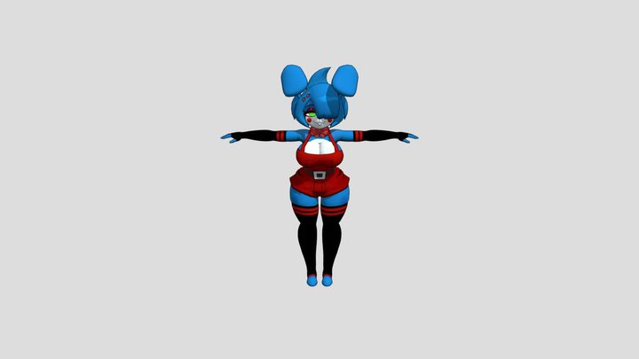 Toy Bonfie 3D Model