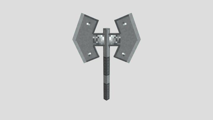 Battle Axe 3D Model