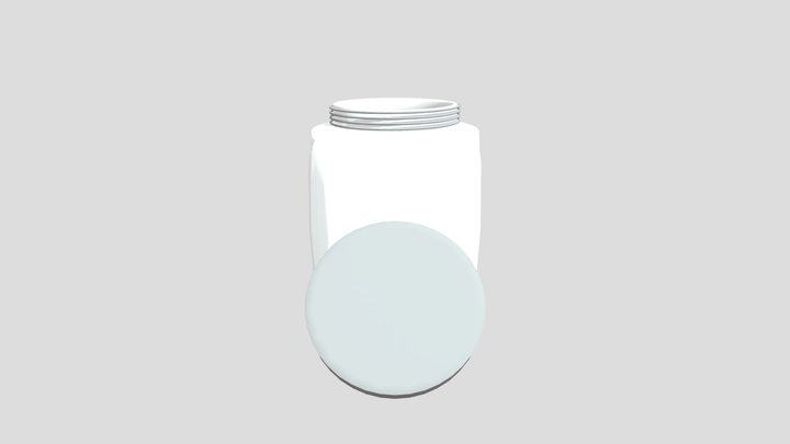 Glass Jar 3D Model