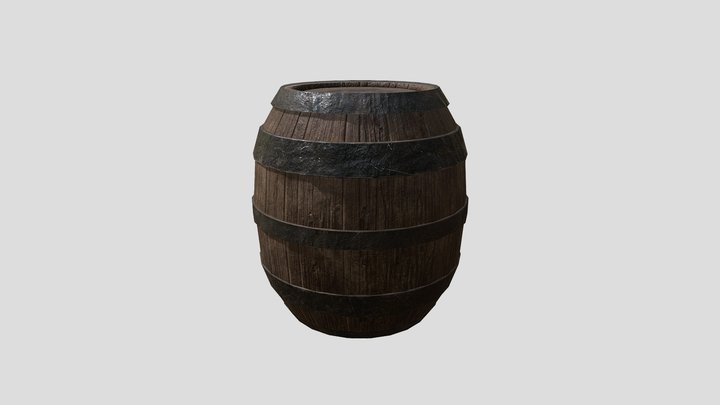 Barrel 3D Model