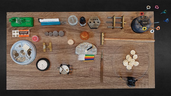 Watchmaker bench 3D Model