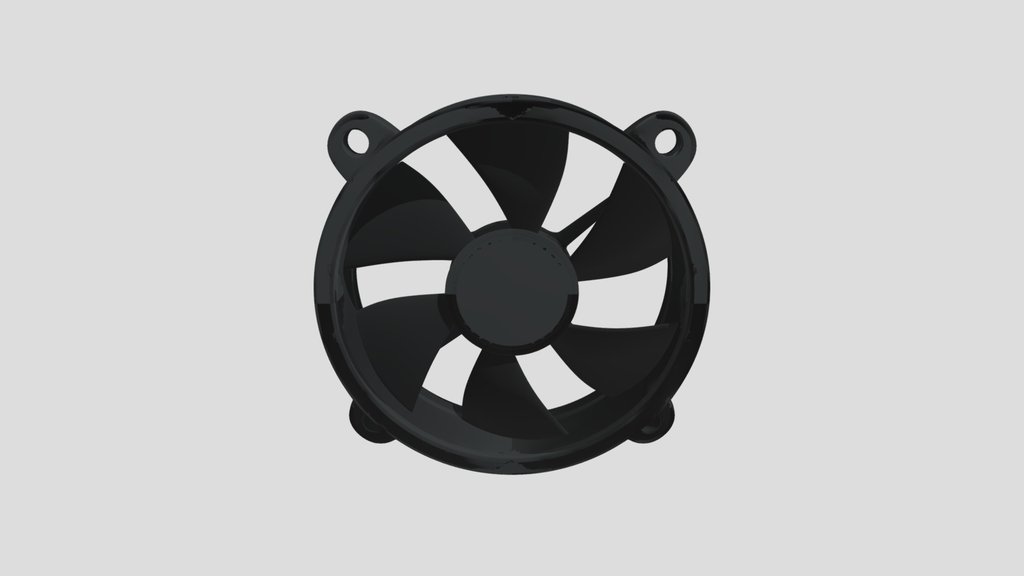Fan Round Case Pl