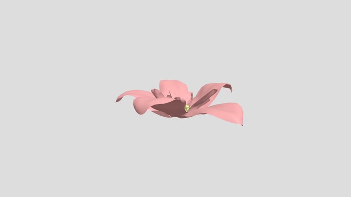 export_flower_design_D 3D Model