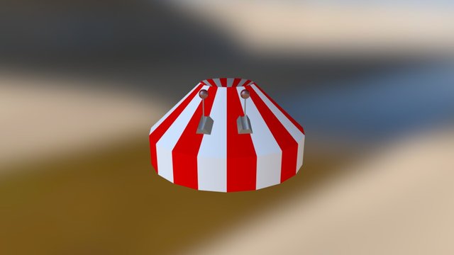 Big Top UFO 3D Model