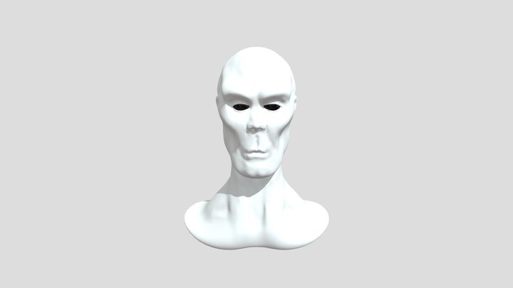 alien sculpture 3D Model