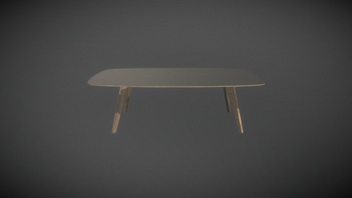 Стол Wing 2400x1200 3D Model